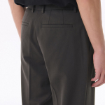 [Cooltandard] Flare Hidden Banding Slacks [Gunmetal]