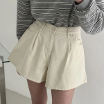 Популярные хлопковые шорты с расклёшенным кроем Steer