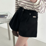 Популярные хлопковые шорты с расклёшенным кроем Steer