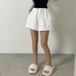 Спортивные шорты с защипами и стоперами, A-силуэт, 4/4 длины