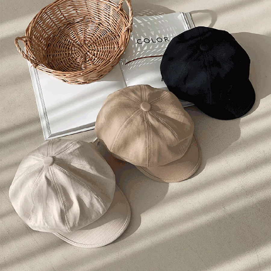 Кепка Toto Cotton Newsboy Cap — классический стиль для современных образов