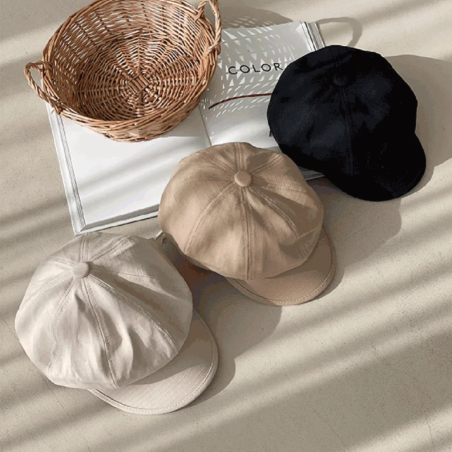 Кепка Toto Cotton Newsboy Cap — классический стиль для современных образов