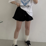 Женские шорты с воланом и эластичным поясом Onen