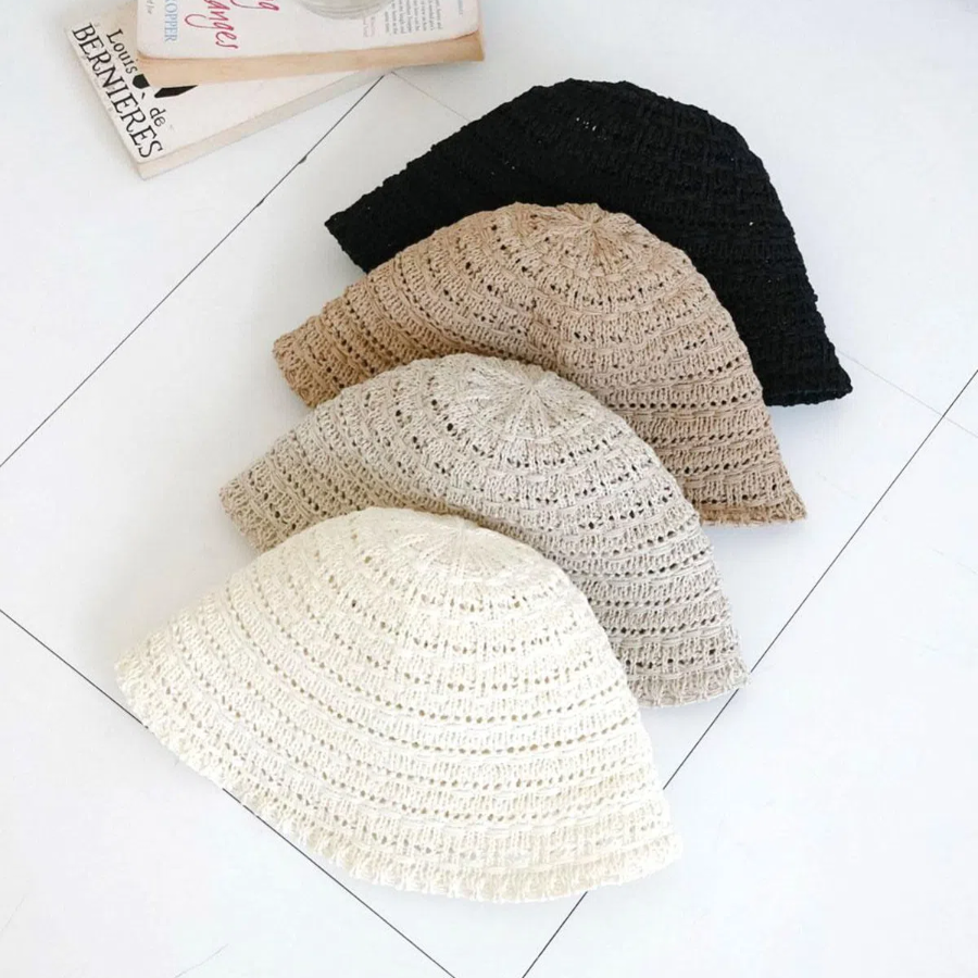 Кепка Summer Ribbon Bonnet Bucket Hat — лёгкий и женственный аксессуар для прогулок и путешествий