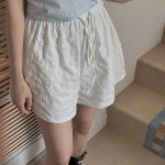 Шорты-брюки с цветочным принтом и бантом Objet