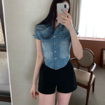 Укороченные шорты с эффектом утяжки и высокой эластичностью Mochi SL