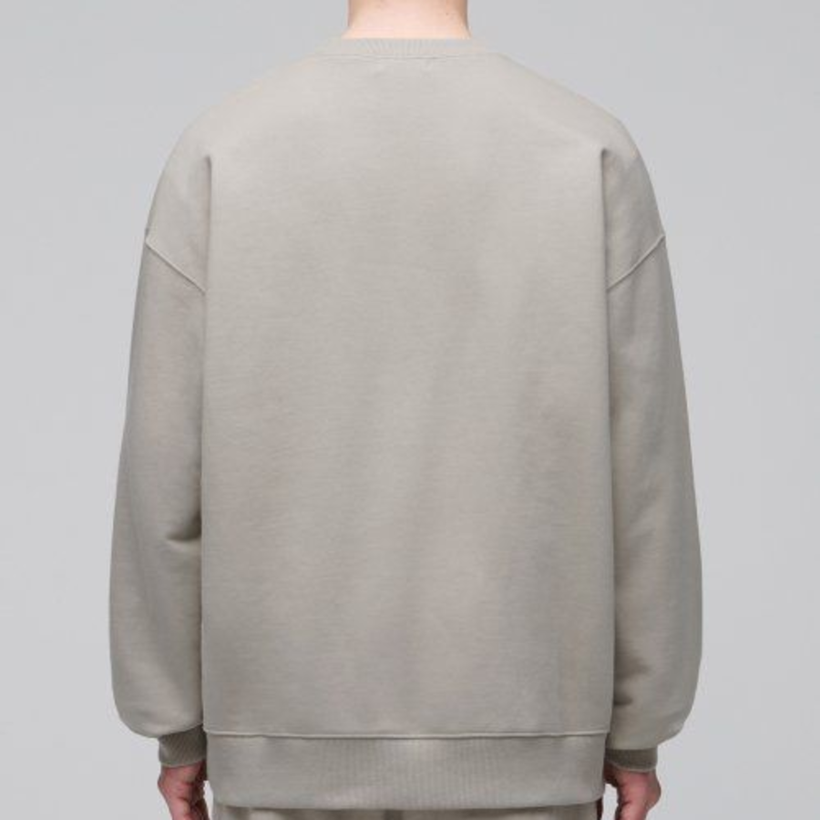 Musinsa Standard [Green] Recycled Oversized Sweatshirt – Beige