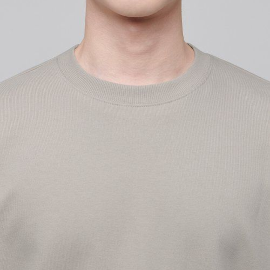 Musinsa Standard [Green] Recycled Oversized Sweatshirt – Beige