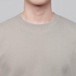 Musinsa Standard [Green] Recycled Oversized Sweatshirt – Beige