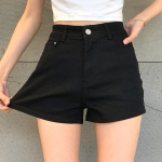 Шорты из мягкого спандекса с базовым дизайном