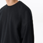 Musinsa Standard Loose Balloon Sweatshirt – Black