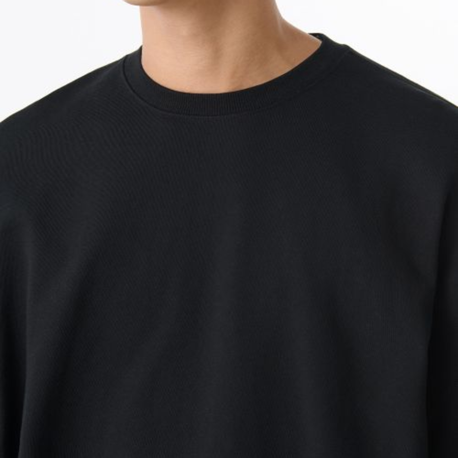Musinsa Standard Loose Balloon Sweatshirt – Black