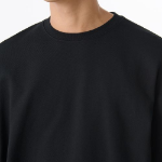 Musinsa Standard Loose Balloon Sweatshirt – Black