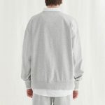 Melange Master Oversized Sweatshirt – Light Grey