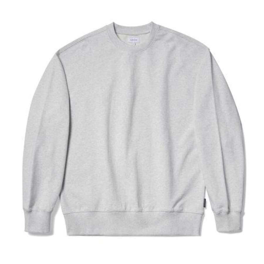 Melange Master Oversized Sweatshirt – Light Grey