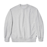 Melange Master Oversized Sweatshirt – Light Grey