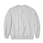 Melange Master Oversized Sweatshirt – Light Grey