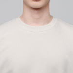 Musinsa Standard [Green] Recycled Oversized Sweatshirt – Ecru