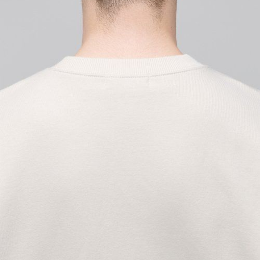 Musinsa Standard [Green] Recycled Oversized Sweatshirt – Ecru