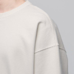 Musinsa Standard [Green] Recycled Oversized Sweatshirt – Ecru