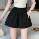 Летние A-силуэтные шорты Periem с высокой посадкой и эластичным поясом