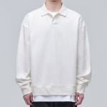 Musinsa Standard Oversized Collared Sweatshirt – Cream