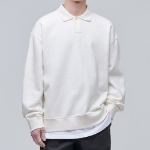 Musinsa Standard Oversized Collared Sweatshirt – Cream