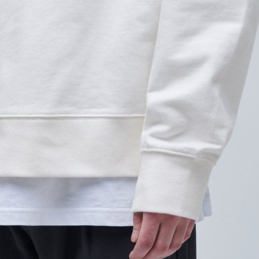 Musinsa Standard Oversized Collared Sweatshirt – Cream