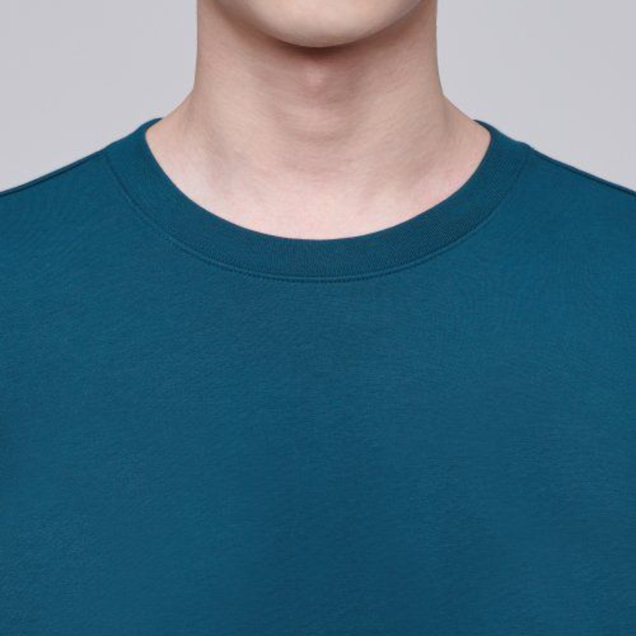 Musinsa Standard Flat Terry Oversized String Sweatshirt – Blue