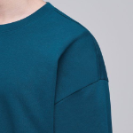 Musinsa Standard Flat Terry Oversized String Sweatshirt – Blue