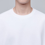 Musinsa Standard Flat Terry Oversized String Sweatshirt – White