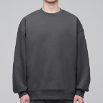 Musinsa Standard [Green] Recycled Oversized Sweatshirt – Gunmetal