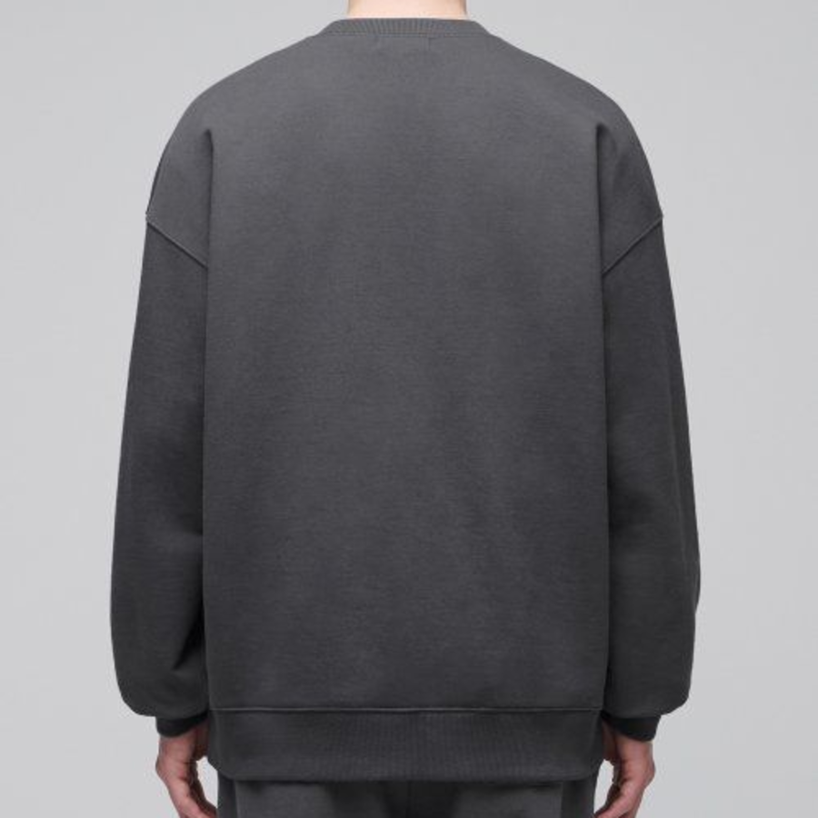 Musinsa Standard [Green] Recycled Oversized Sweatshirt – Gunmetal