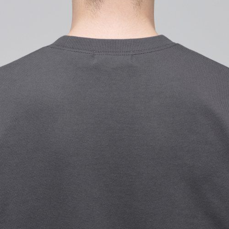 Musinsa Standard [Green] Recycled Oversized Sweatshirt – Gunmetal