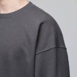 Musinsa Standard [Green] Recycled Oversized Sweatshirt – Gunmetal