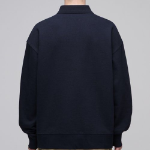 Musinsa Standard Oversized Collared Sweatshirt – Navy