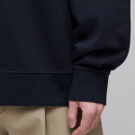 Musinsa Standard Oversized Collared Sweatshirt – Navy