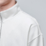 Musinsa Standard Oversized Half-Zip Sweatshirt – Cream