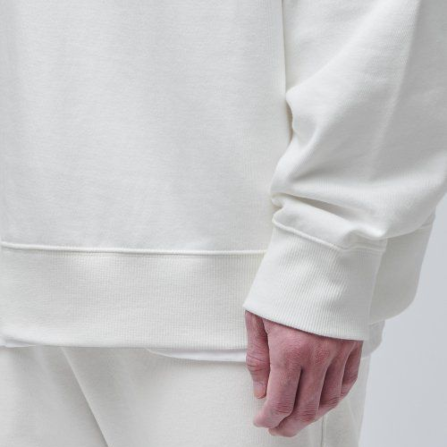 Musinsa Standard Oversized Half-Zip Sweatshirt – Cream