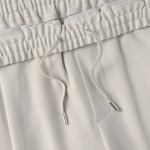 [Cooltandard] Brushed One Tuck Wide Banding Pants [Cream]