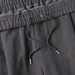 [Cooltandard] Brushed One Tuck Wide Banding Pants [Gray]