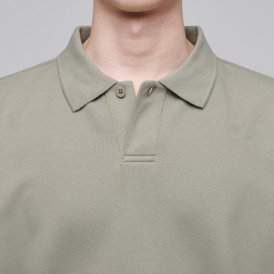 Musinsa Standard Oversized Collared Sweatshirt – Pistachio
