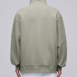 Musinsa Standard Oversized Half-Zip Hoodie – Pistachio
