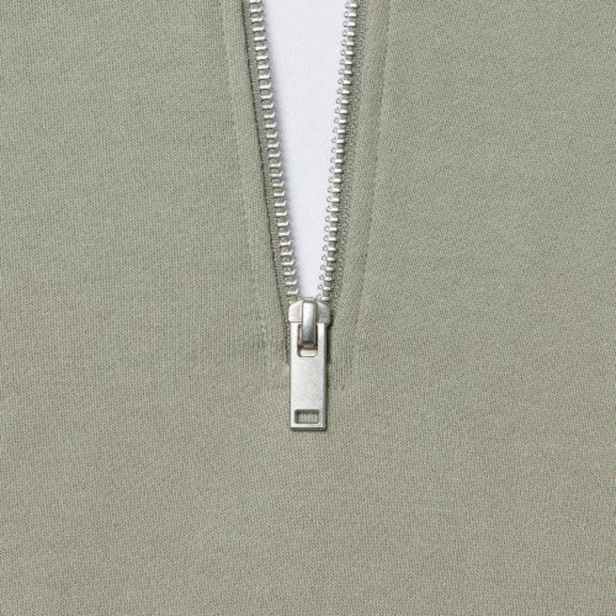 Musinsa Standard Oversized Half-Zip Hoodie – Pistachio