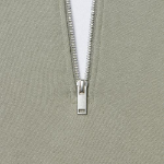 Musinsa Standard Oversized Half-Zip Hoodie – Pistachio