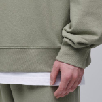 Musinsa Standard Oversized Half-Zip Hoodie – Pistachio