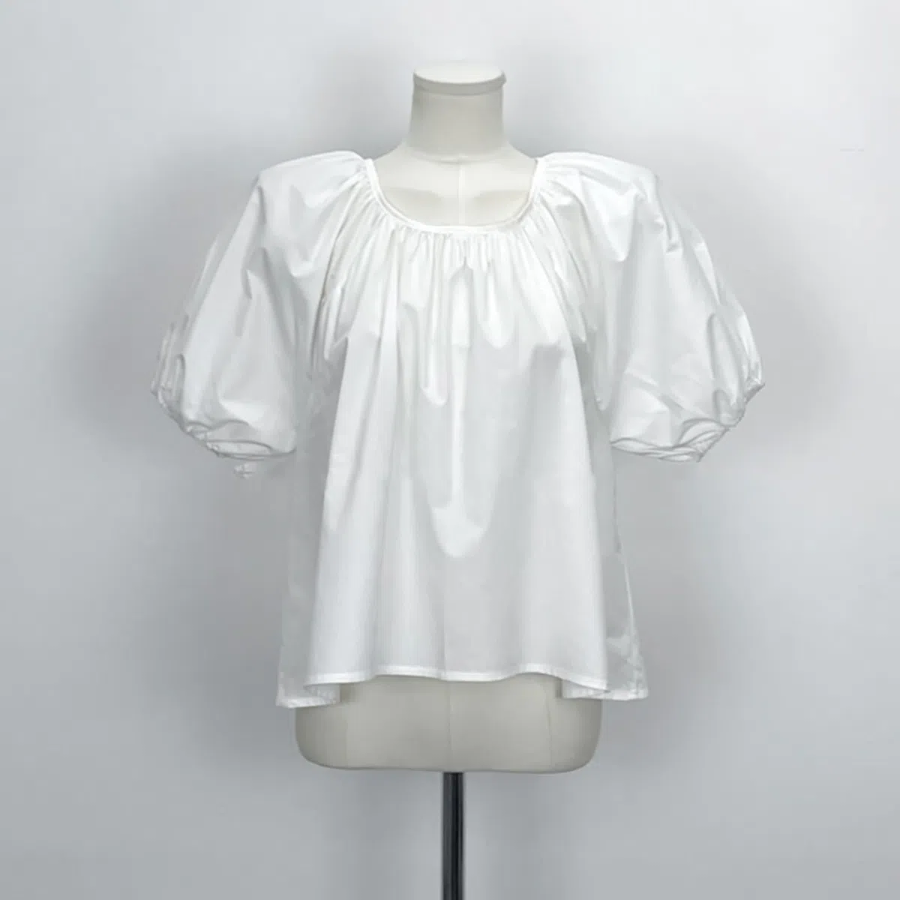 Peri Em Puff Sleeve Balloon Blouse