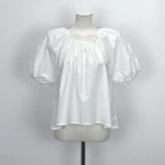 Свободный размер-Белый-Блузки