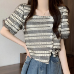 Свободный размер-Слоновая кость-Блузки