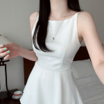 NICE Peplum Sleeveless Blouse